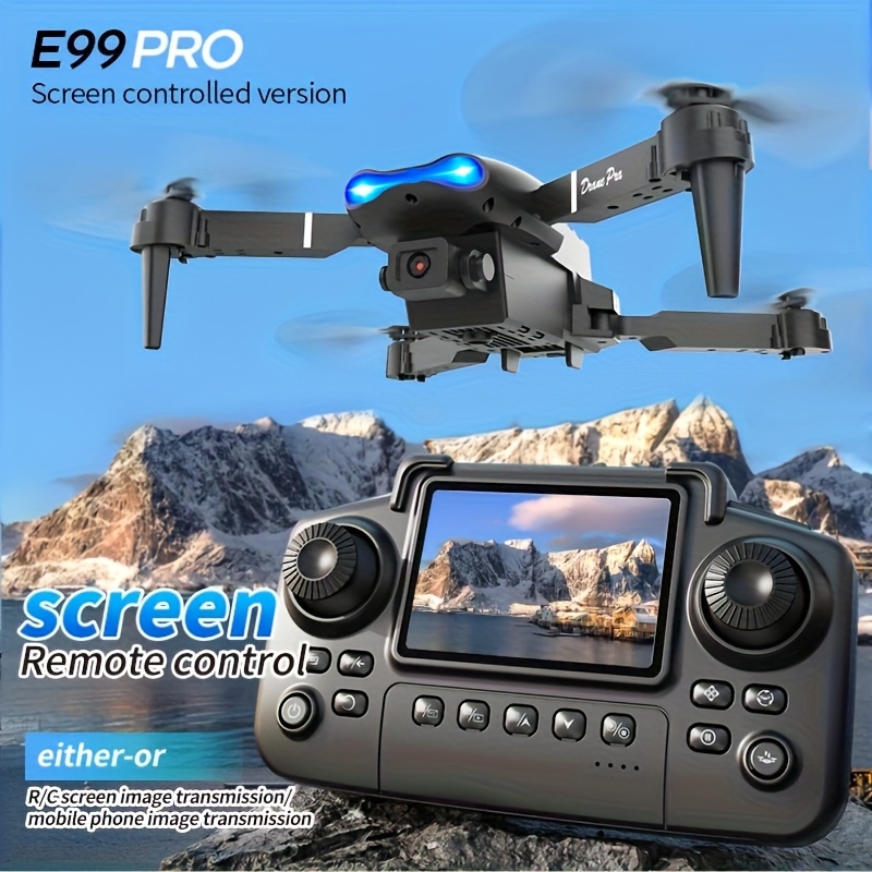 Drone Gimbal Brushless - Drone Lipat E99 PRO MAX dengan