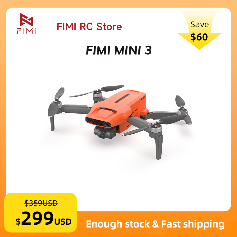 Drone Gimbal 3 Axis - FIMI MINI 3 Drone Kamera 4K